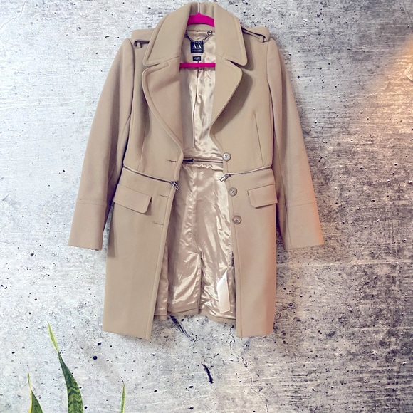 Wool blend coat/jacket with detachable bottom XS - Picture 6 of 12